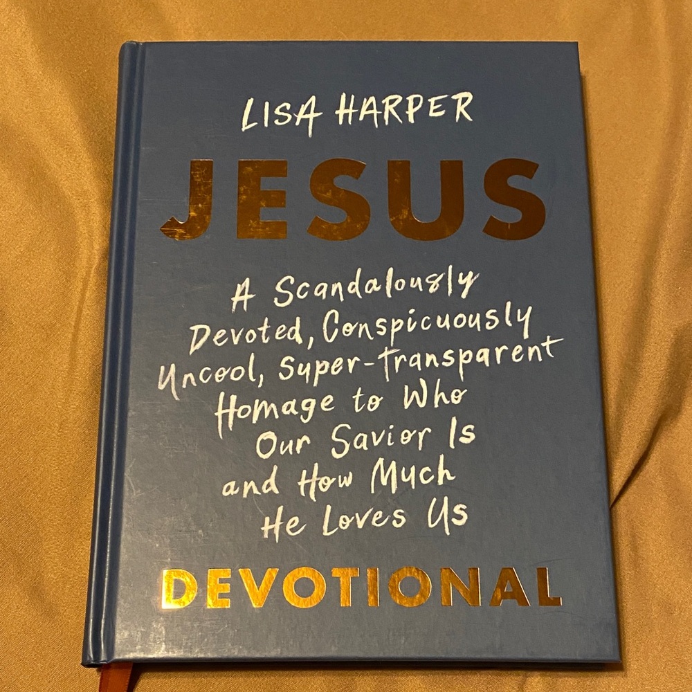 🆕NWOT 📓Lisa Harper Jesus Daily Devotional Book
